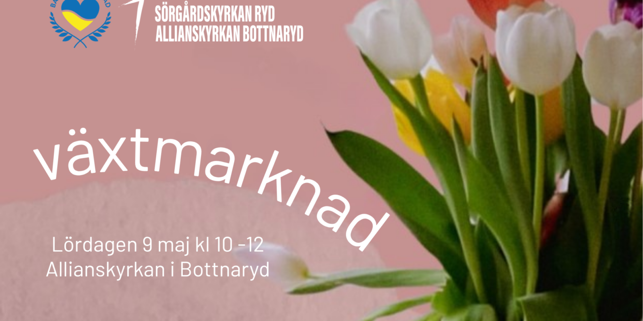 Växtmarknad 9 maj
